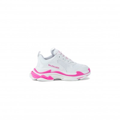 BALENCIAGA TRIPLE SFLUO PINK WHITE 524039W2CA35390